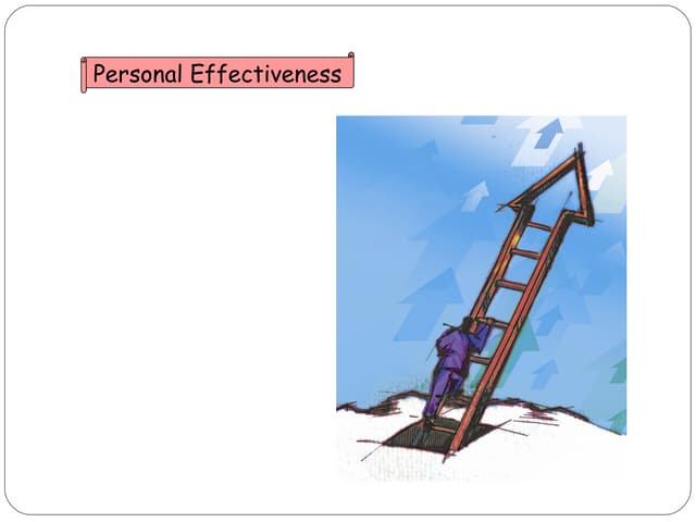 Personal Effectiveness