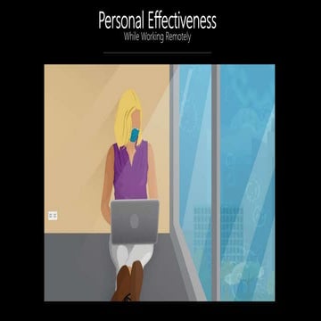 Personal effectiveness