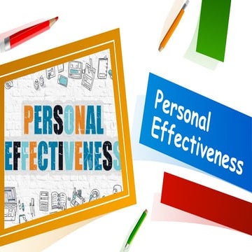 Personal Effectiveness in Personal Development.pptx