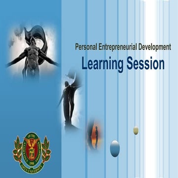 Personal Entrepreneurial Development - Personal Vision Lecture