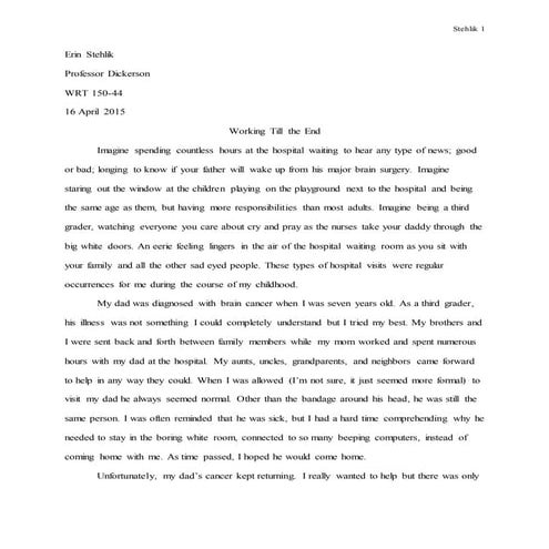 Personal essay