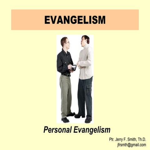 PCL Personal Evangelism