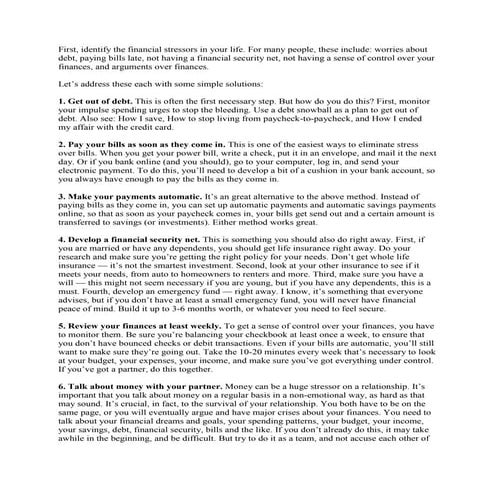 Personal finance & investing