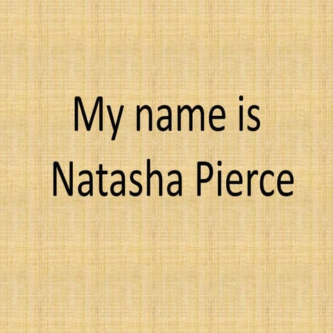 Personal information