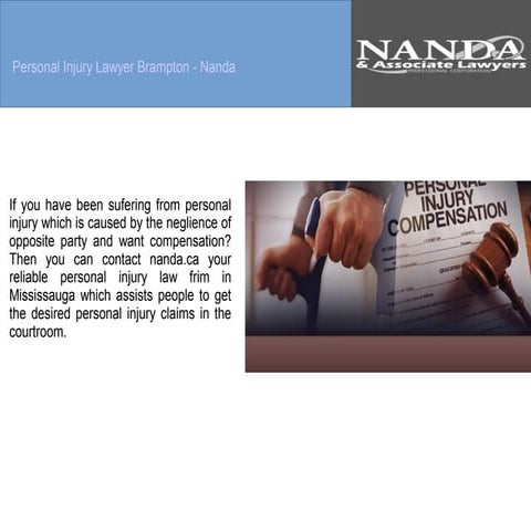 Personal Injury Lawyer Brampton | PPT