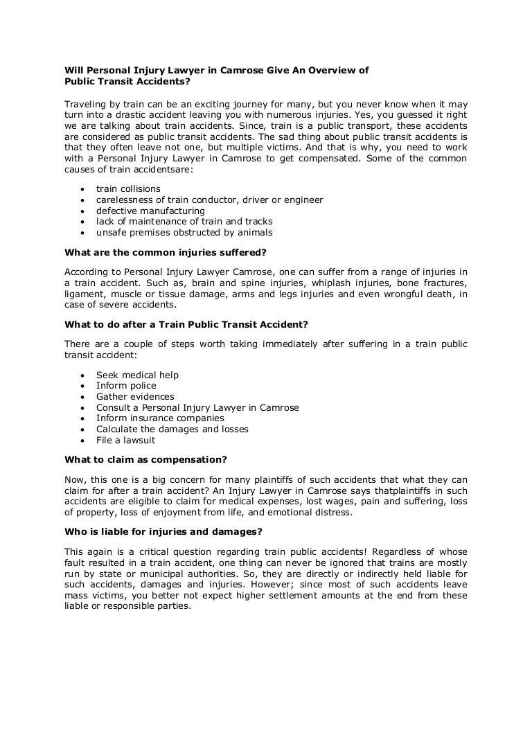 Personal Injury Lawyer Camrose