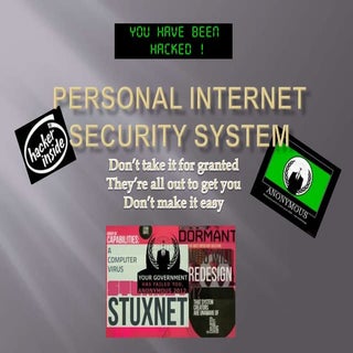 Personal Internet Security System