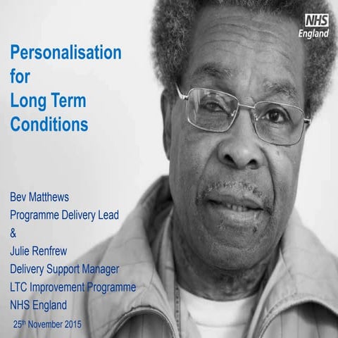Personalisation for Long Term Conditions in Cornwall