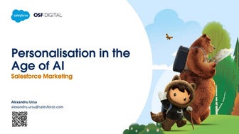 Personalisation in the Age of AI Institutul de Marketing, OSF Digital si Sale...