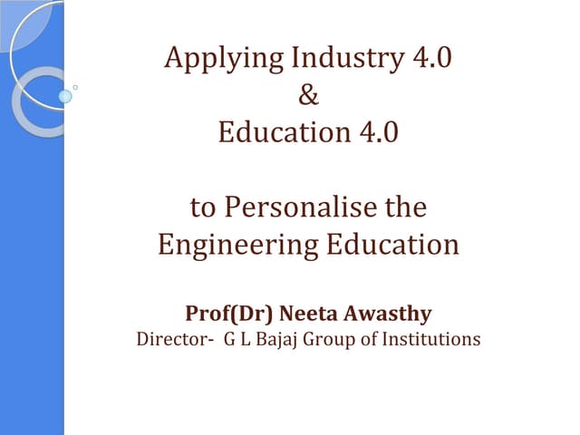 Personalised education (2)