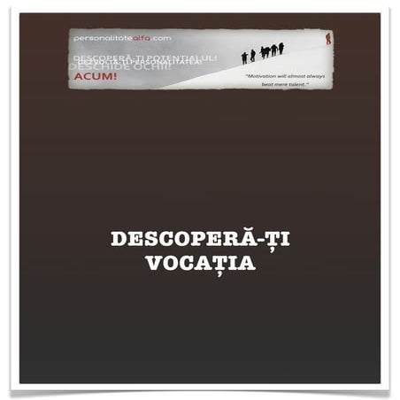 Personalitate alfa   descopera-ti vocatia