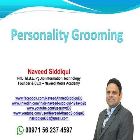 Personality Grooming 