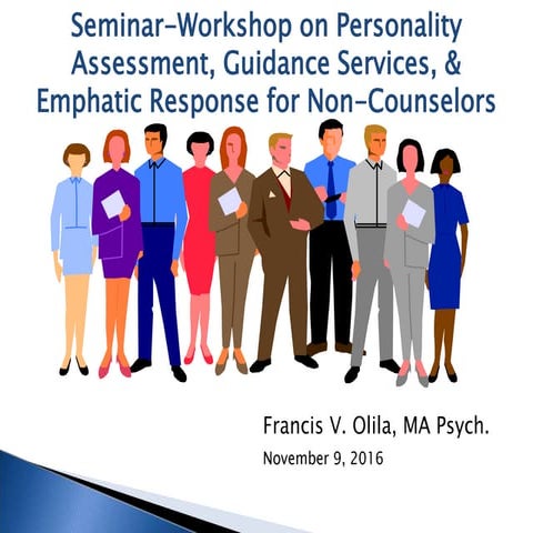 Personality Assessment & Emphatic Response.ppt