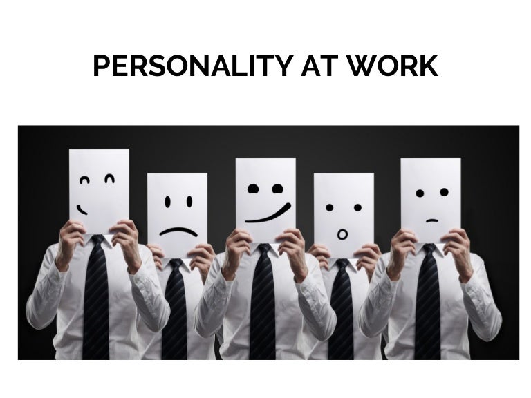 Personality at work
