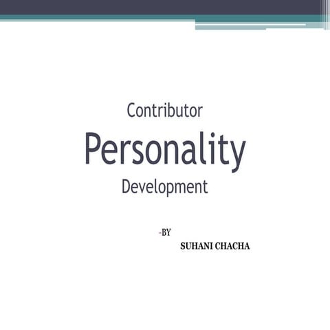 Personality development.ppt
