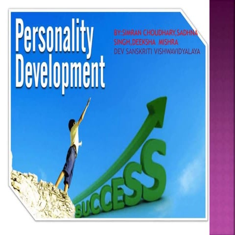 Personality development | PPT