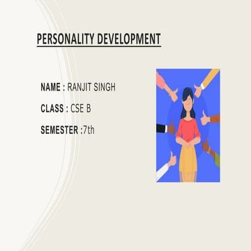 Personality development