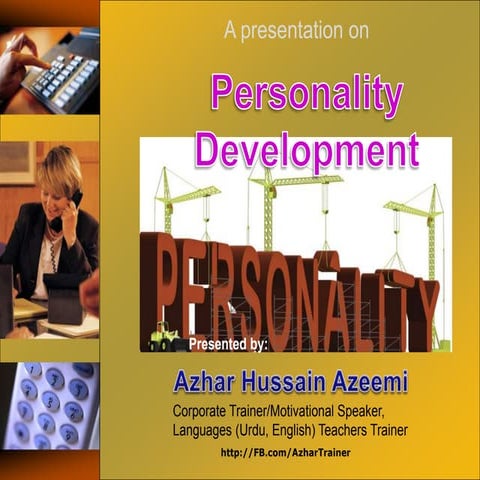 Presentation on Personality Development