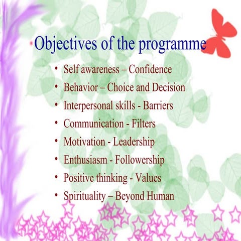 Personality development (2) | PPT
