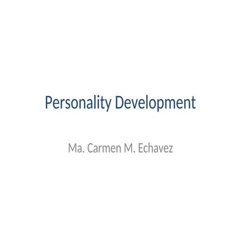 Personality Development 2.ppt89197371777