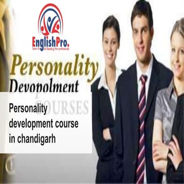 Personality development course in Chandigarh