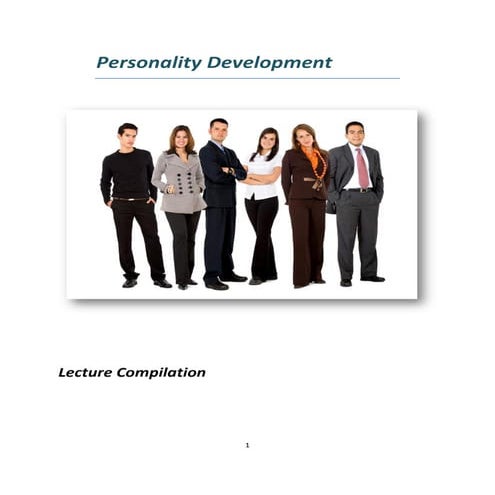 Personality development lecture compilation (97 2003)