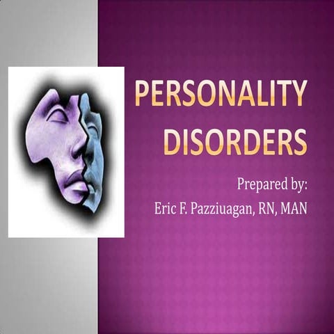 Personality disorders