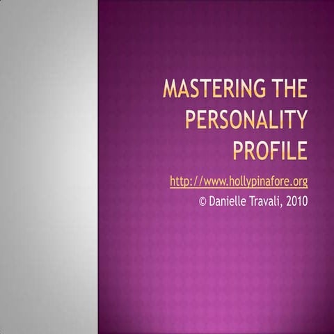 Personalityprofile