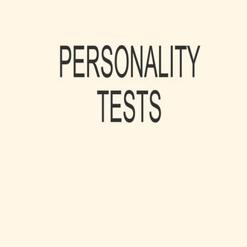 Guidance and CounselingPERSONALITY TEST .pptx
