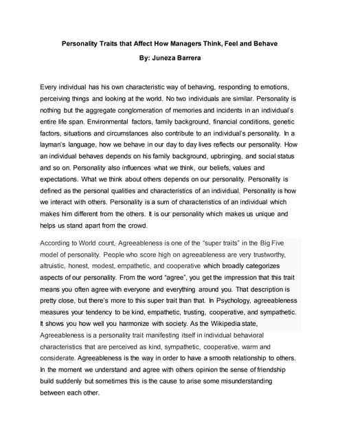 Personality development | PPT