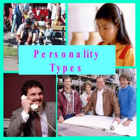 Personality types   temperament types