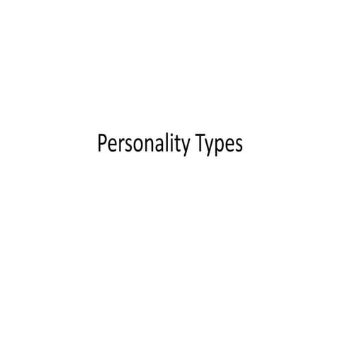 ESL: Personality Types, Part 2
