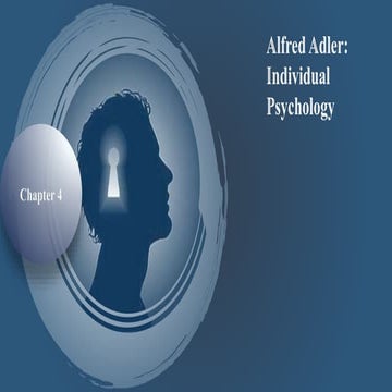 Alfred Adler Individual Psychology