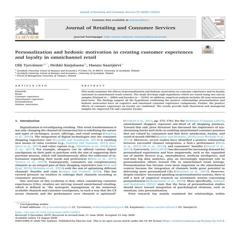 Personalization and-hedonic-motivation-in-creating 2020-journal-of-retailing