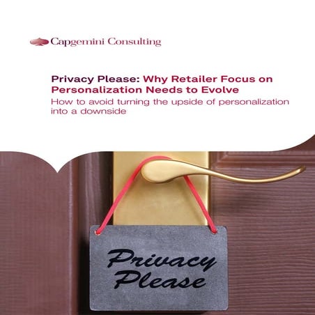 Privacy Please: Why Retailers Need to Rethink Personalization
