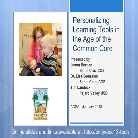 Personalized Learning Using Technology