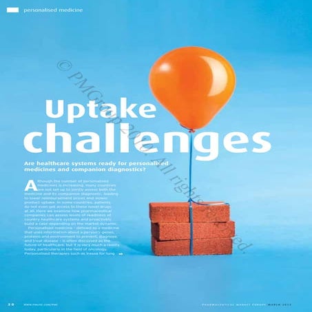 Personalized Medicine: Uptake Challenges