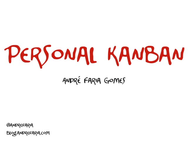 Personal Kanban