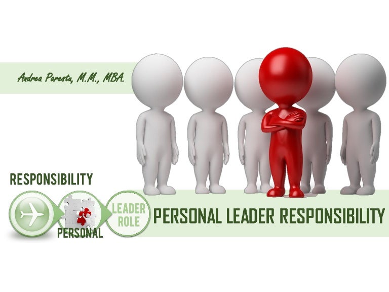 Personal Leader Responsibility