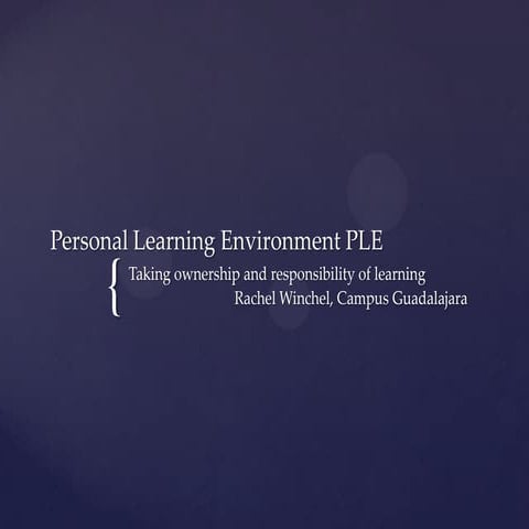 Slide share in an educational setting | PPTX