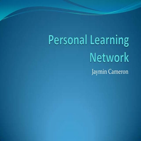 Personal learning network for website