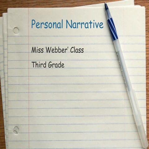 Personal Narrative