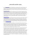 Personal Narrative Essay Writing - Guide, Topics & Examples