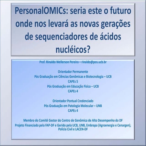 Personalomics