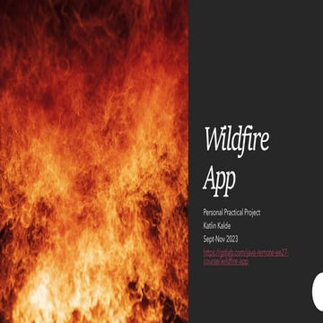 Robotics Cats Look Out - Fire Detection Technology | PDF