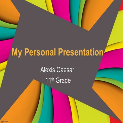 Personal presentation | PPTX