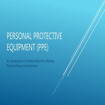 Personal protective equipment (ppe)