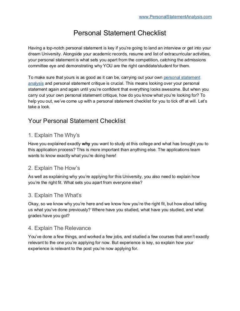 Medical school personal statement editing services