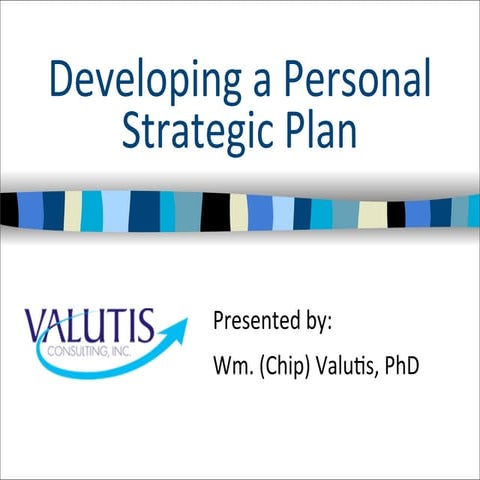Developing a Personal Strategic Plan