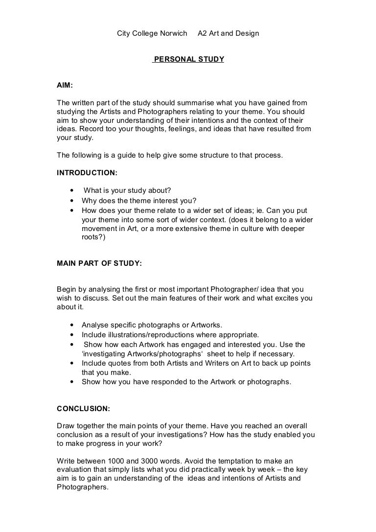 Personal study doc